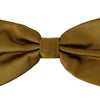 Dolce & Gabbana Yellow Mustard 100% Silk Butterfly Papillon Men Bow Tie