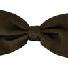 Dolce & Gabbana Brown Polka Dots Silk Adjustable Neck Papillon Men Bow Tie