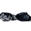 Dolce & Gabbana Navy Blue Floral Slim Adjustable Neck Papillon Men  Bow Tie