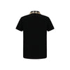 Burberry Black Cotton Polo Shirt