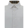Burberry White Elastane Dress Shirt