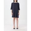 Max Mara Blue Cotton Casual Dress