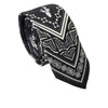 Dolce & Gabbana Black And White Silk Tie