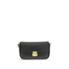 Coccinelle Black Calf Leather Bos Taurus Clutch Bag