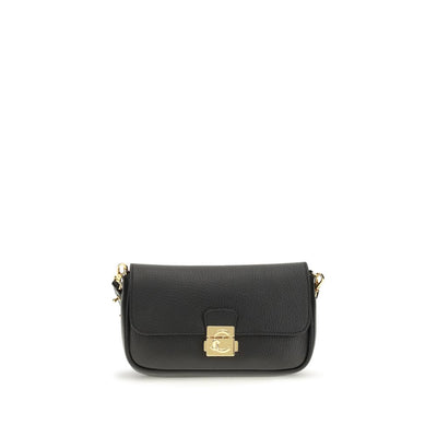 Coccinelle Black Calf Leather Bos Taurus Clutch Bag