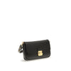 Coccinelle Black Calf Leather Bos Taurus Clutch Bag