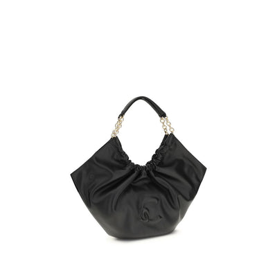 Coccinelle Black Calf Leather Bos Taurus Shoulder Bag