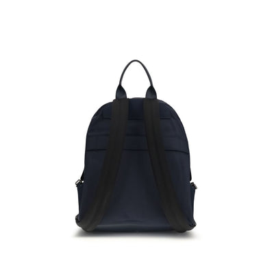 Kiton Blue Nylon Backpack