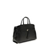 Coccinelle Black Calf Leather Bos Taurus Handbag