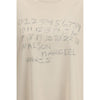 Margiela Beige Cotton T-Shirt
