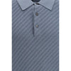 Brioni Light Blue Cotton Polo Shirt