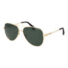 Polaroid Gold Metal Sunglasses