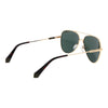 Polaroid Gold Metal Sunglasses
