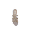 Valentino Garavani Beige Calf Leather Bos Taurus Sandals