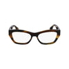 Victoria Beckham Brown Acetate Glasses (Frames)