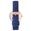 Juicy Couture Blue Plastic Dress Watch
