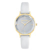 Juicy Couture White Plastic Dress Watch