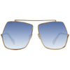 Max Mara Gold Metal Sunglasses