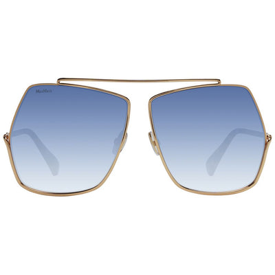 Max Mara Gold Metal Sunglasses