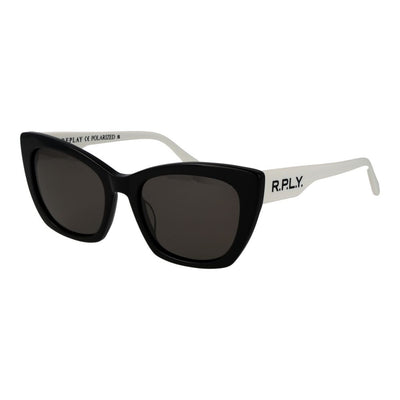 Replay Black Plastic Sunglasses