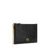 PINKO Black Calf Leather Bos Taurus Shoulder Bag