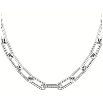 Hugo Boss Silver Stainless Steel Necklace