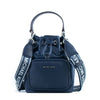 Michael Kors Blue Nylon Backet Bag