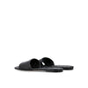 Bottega Veneta Black Lamb Leather Mules