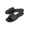 Bottega Veneta Black Lamb Leather Mules