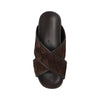 Bottega Veneta Brown Lamb Leather Flat Sandals