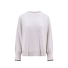 Brunello Cucinelli White Cashmere Cashmere Sweater
