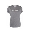 Brunello Cucinelli Gray Elastane T-Shirt