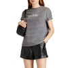 Brunello Cucinelli Gray Elastane T-Shirt