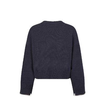 Brunello Cucinelli Blue Cashmere Cashmere Sweater