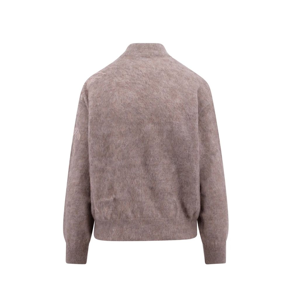 Brunello Cucinelli Beige Cashmere Sweatshirt