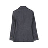 Brunello Cucinelli Gray Wool Blazer