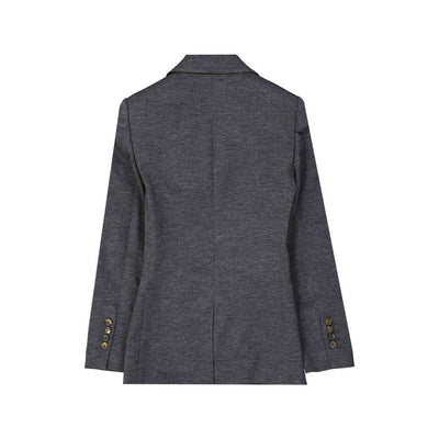 Brunello Cucinelli Gray Wool Blazer
