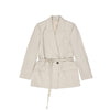 Brunello Cucinelli Beige Elastane Coat