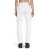 Celine White Cotton Straight-Leg Jeans