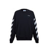 Off-White Black Cotton Sweatshirt