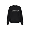 Off-White Black Cotton Sweatshirt