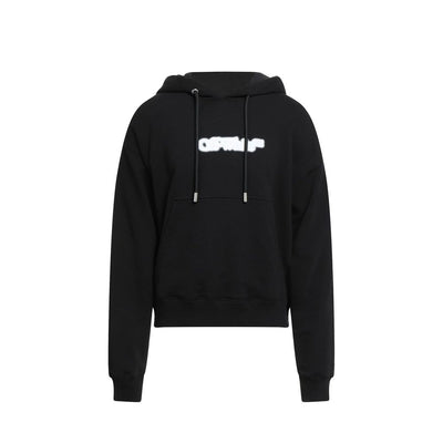 Off-White Black Cotton Sweatshirt