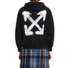 Off-White Black Cotton Sweatshirt