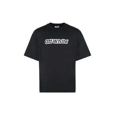 Off-White Black Cotton T-Shirt