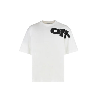 Off-White White Cotton T-Shirt
