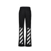 Off-White Black Cotton Athletic Pants