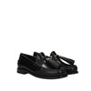 Dior Black Calfskin Slip-On Loafers