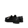Dior Black Calfskin Slip-On Loafers