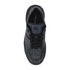 Dolce & Gabbana Black Cotton Low Top Sneakers