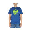 North Sails Blue Cotton T-Shirt